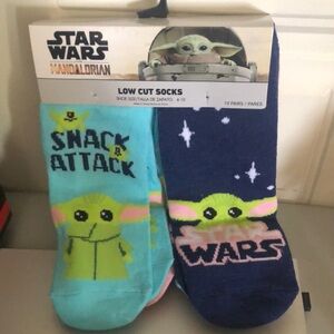 NWT Star Wars Mandalorian Baby Yoda Socks